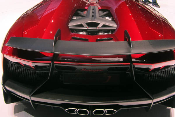 Lamborghini Aventador J, rear view